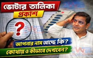 Logical Discrepancy Unmapped Voter List West Bengal2026: লজিক্যাল ডিসক্রিপান্সি ও আনম্যাপড ভোটার তালিকা প্রকাশ: কীভাবে নিজের নাম দেখবেন সাধারণ ভোটাররা? NEWS WB SAIN BLOG