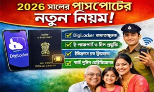 Passport New Rules 2026 India: ২০২৬ সালে পাসপোর্ট তৈরির নতুন নিয়ম: DigiLocker, e-Passport ও ফি ছাড়ের সম্পূর্ণ গাইড news wb sain blog